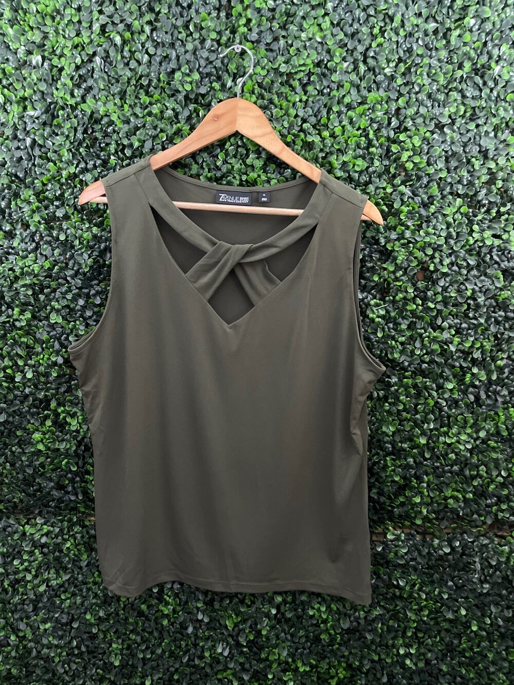 7th Avenue New York Company, Green Blouse, Women’s Size XL